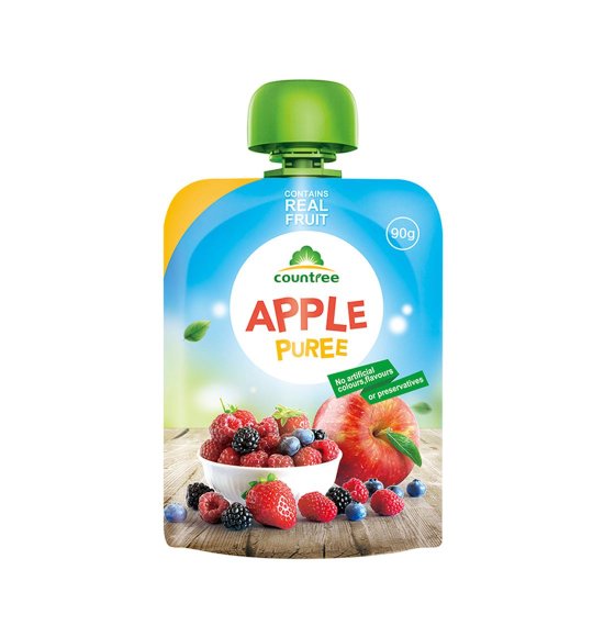 90g 混合莓果味蘋果泥
