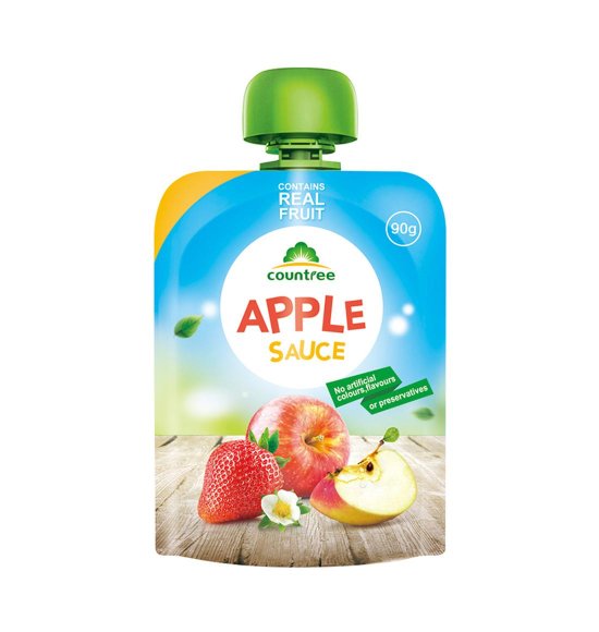 90g 草莓味蘋果泥