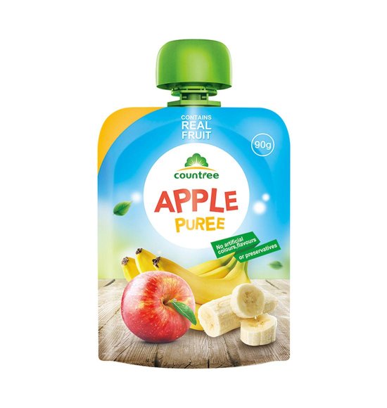 90g 香蕉味蘋果泥