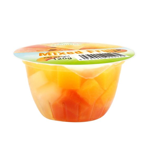 4盎司三色熱帶水果杯