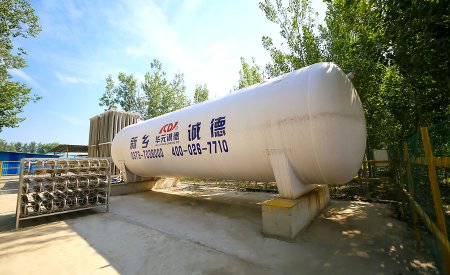 使用天然氣清潔能源，減少碳排放